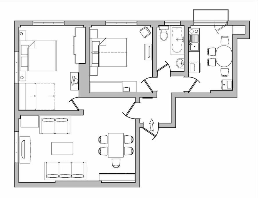Alegra Apartment In Sofia Downtown المظهر الخارجي الصورة
